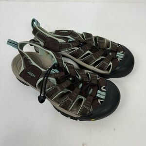 Keen Brown Water Shoes Sandals Hiking Trail Outdoor